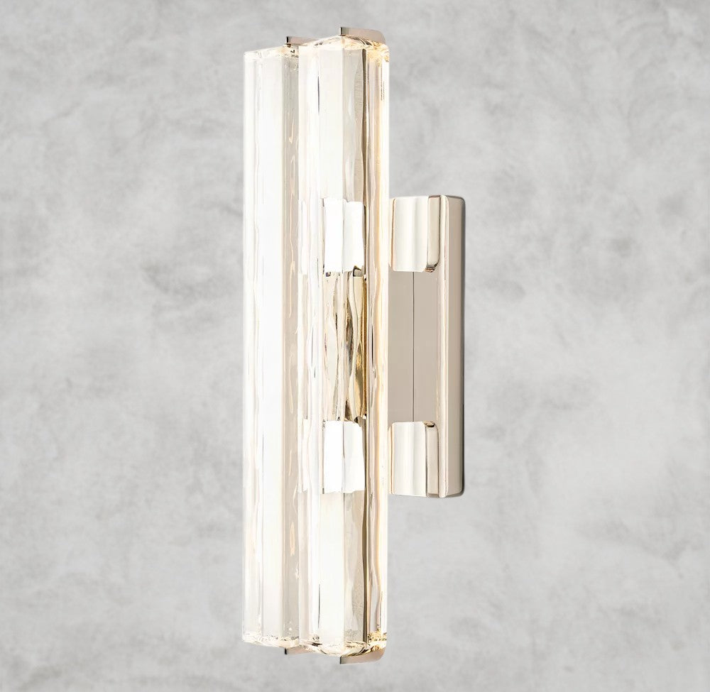 Audubon Crystal Double Sconce